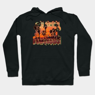 Santa Monica, Santa Monica Pier, Santa Monica Beach, California, SoCal Hoodie